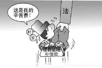 村官侵犯集体经济组织征地补偿款怎么办?插图
