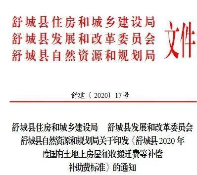 来看看安徽省六安市在2020年出台了新的拆迁安置政策吧